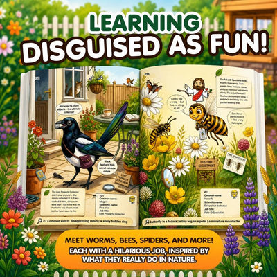 The Secret Jobs of Backyard Creatures
